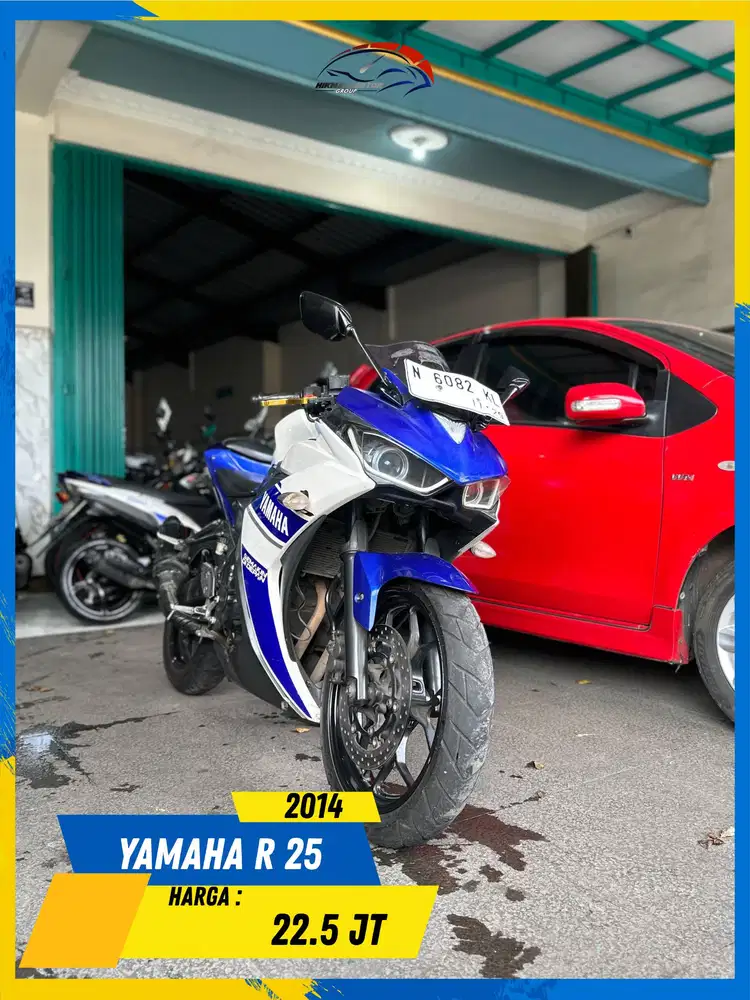 YAMAHA R25 2014 KEREN POLL MASZEHH HIKMAH MOTOR KEPUH