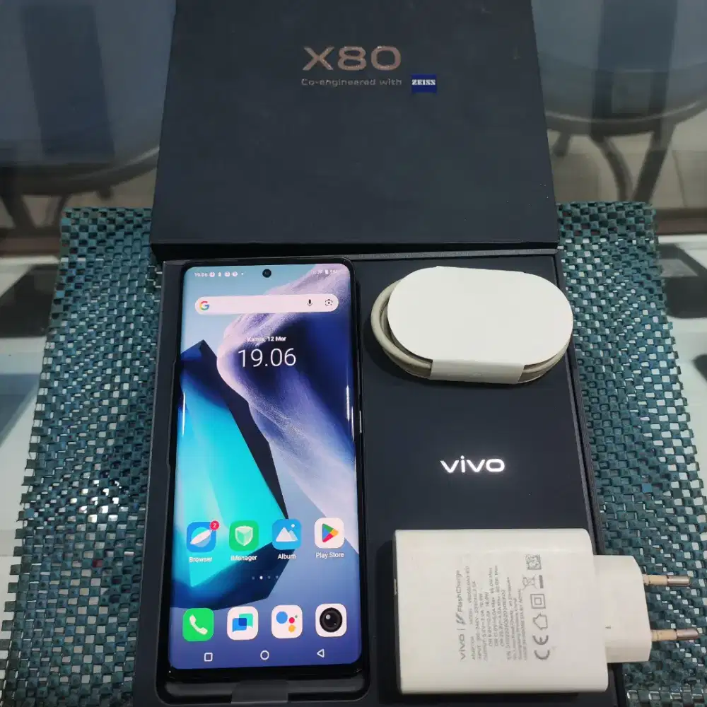 Vivo X80, 12/256Gb Fullset, bisa TT