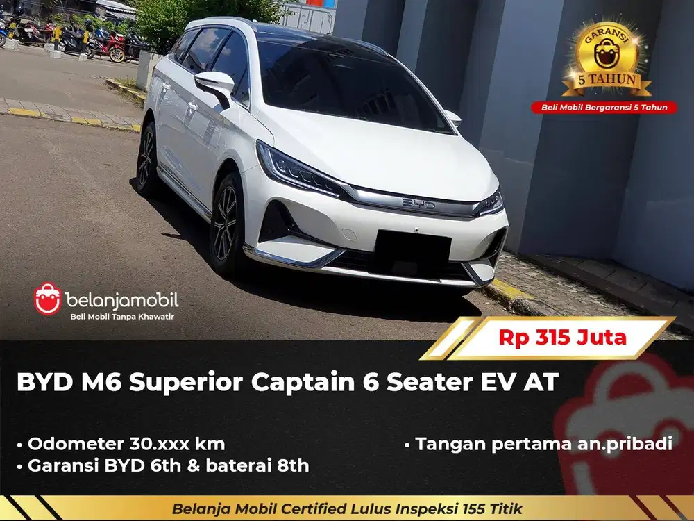 [ CAPTAIN 6 SEAT ] BYD M6 M 6 Superior EV 2024/2025