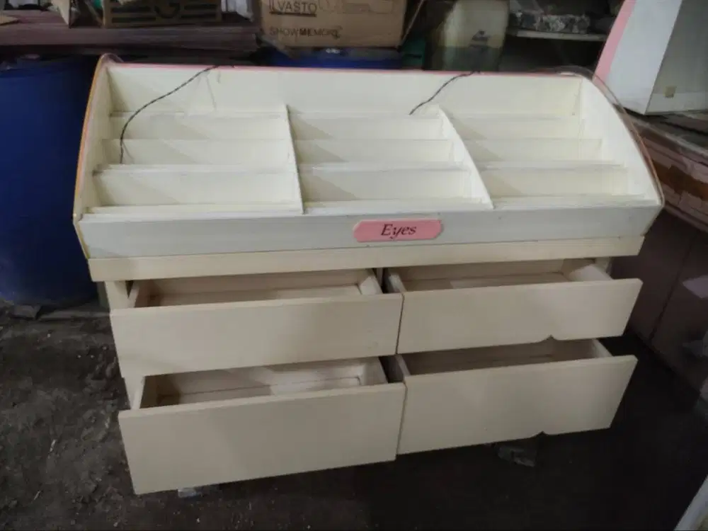 Aneka Rak Etalase Kosmetik Murah Meriah