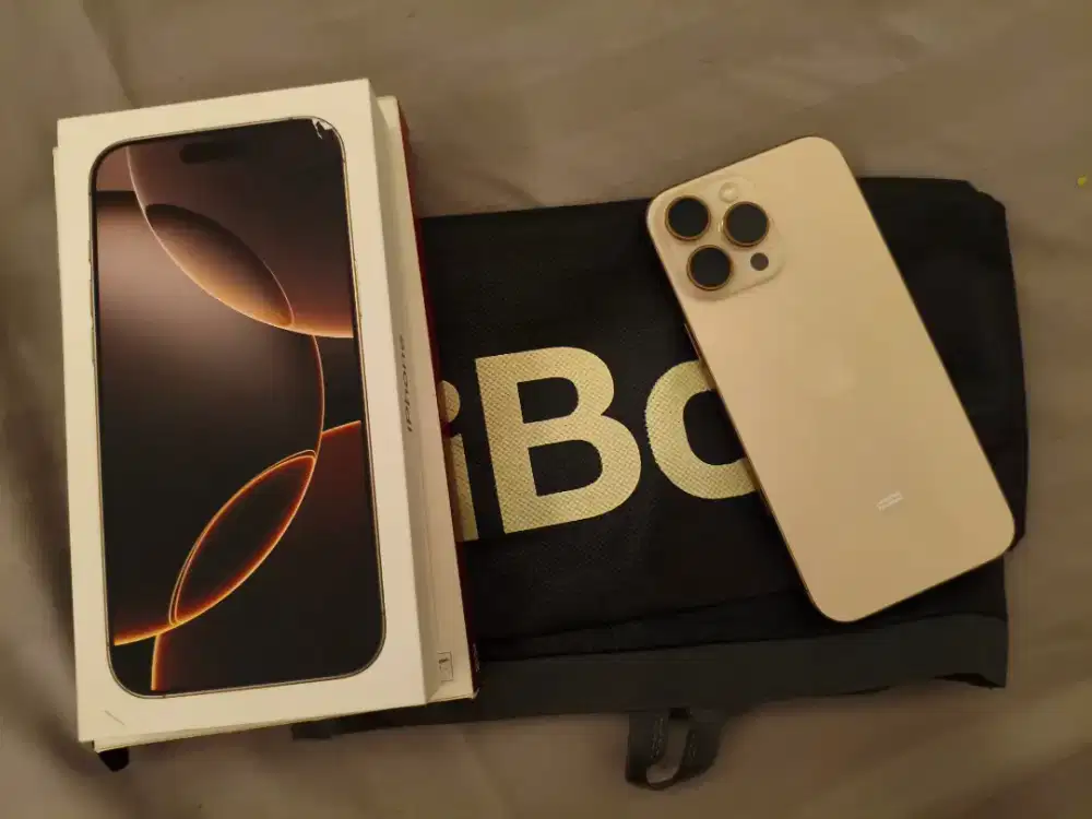 Iphone 16 Promax Desert titanium 256 Gb ( Ex ibox )