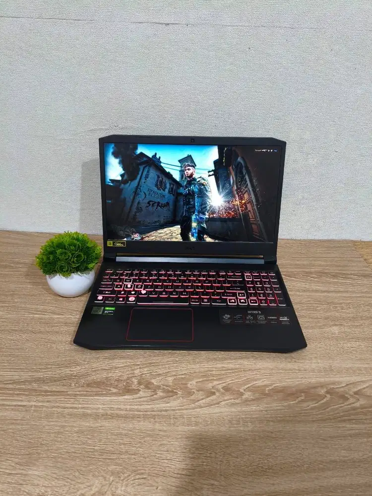 PROMO TEBUS MURAH!!Acer Nitro AN515 55 i5-1030H 16/512GB GTX 1650Ti
