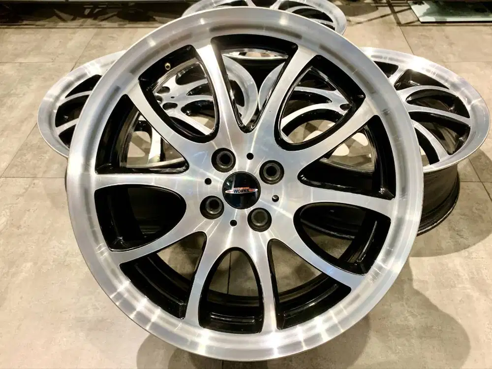 Velg OEM Mini Cooper JCW R105, R-18, Lebar 7, PCD 4x100