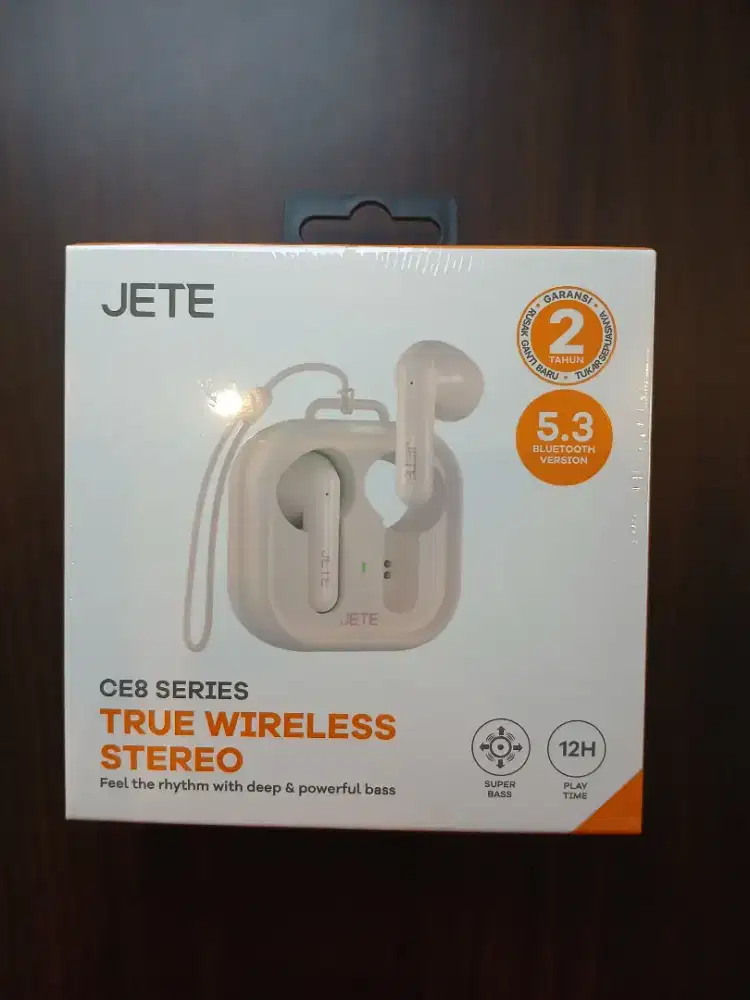 JETE TWS CE8 Bluetooth Earbuds Macaron BT 5.3 Super Bass 24 Hours