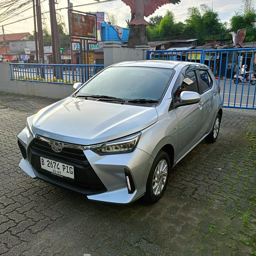 Toyota Agya G 2024 DP 5 JT angsuran murah