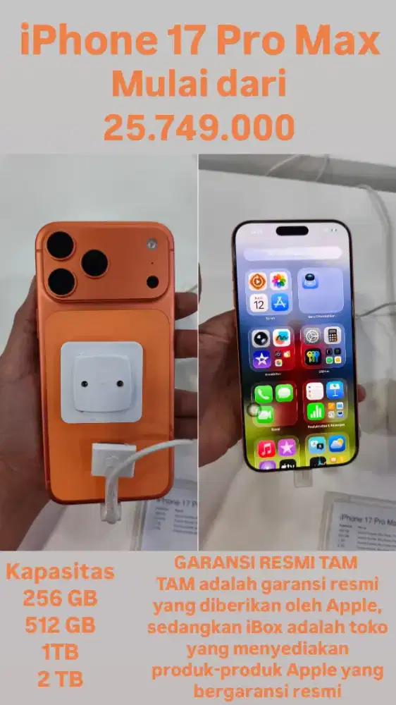 PROMO IPHONE 17 HOME KREDIT