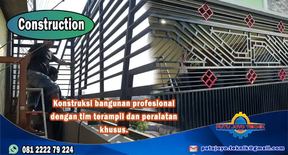 Bengkel las Pagar, Kanopi, Tralis, Dll