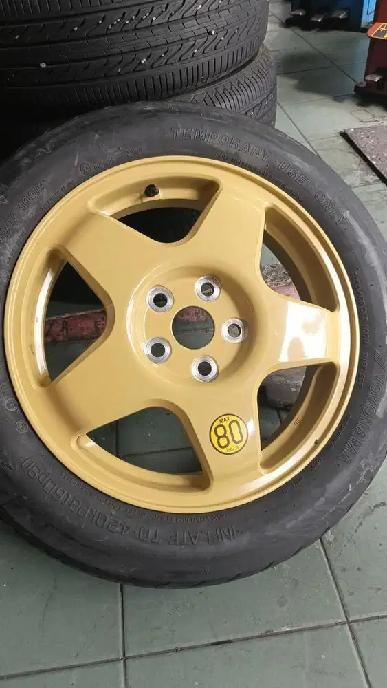 Velg Temporary Alpard r17 pcd 5x114 + Ban 155/80r17