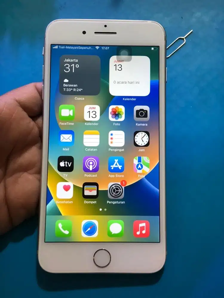 Iphone 8 plus 256gb all op