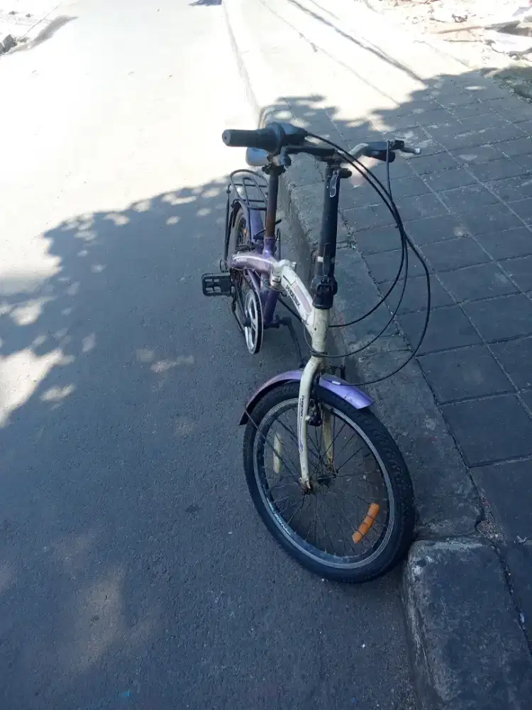 sepeda lipat phoenix uk 20 siap gowes