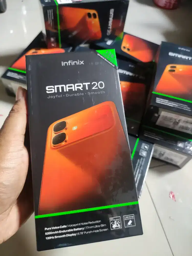Infinix Smart 20 4/128 GB, baru, No repack