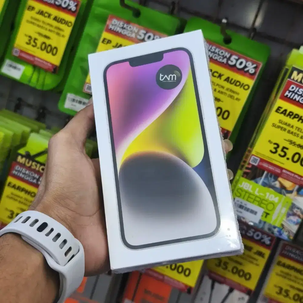 iPhone 14 128 garansi resmi iBox