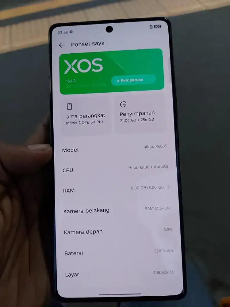 Infinix note 50 pro 8/266