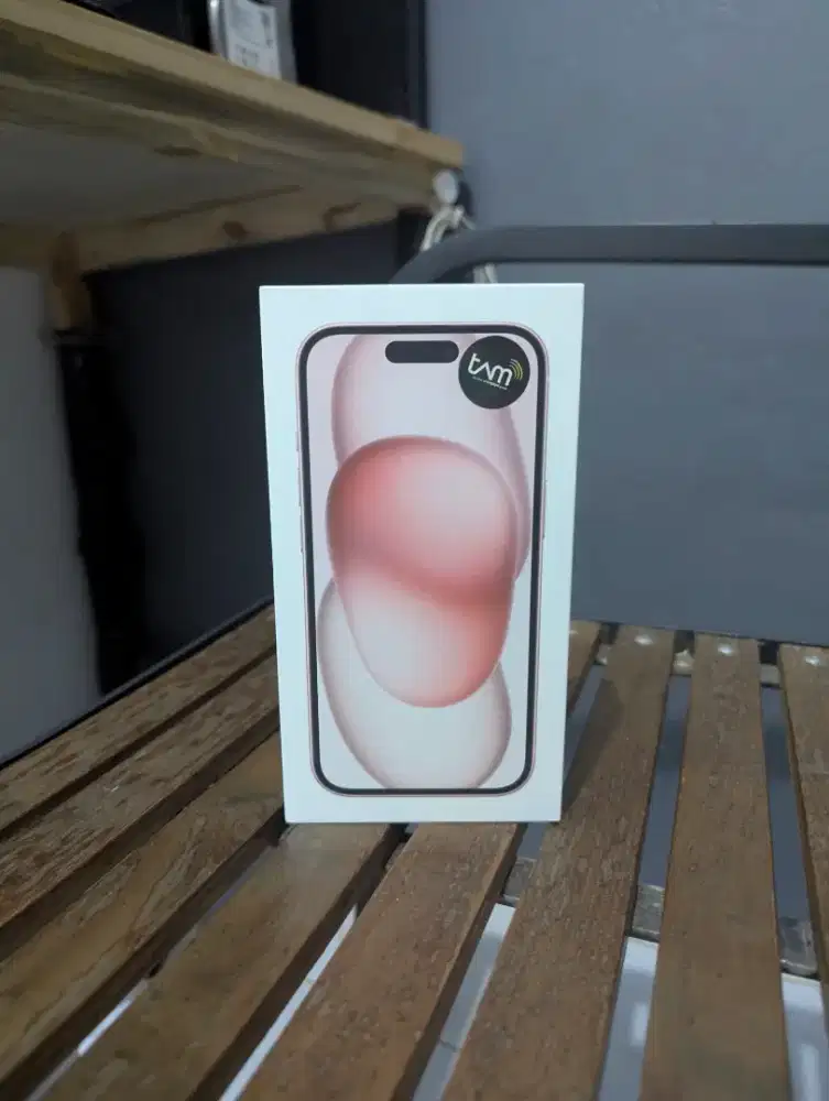 Iphone 15 128gb pink bnib baru segel