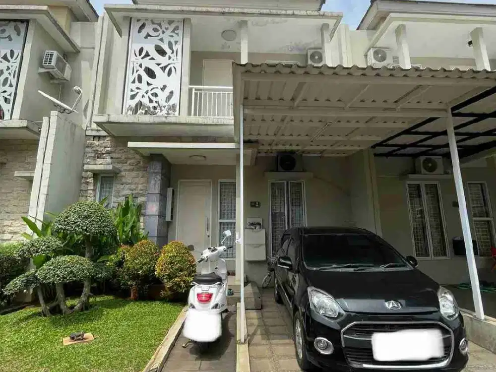 JUAL SANGAT MURAH The Akasia Serenity Jombang Ciputat Bintaro Tangerang Selatan Rumah 2 Lantai Siap Huni SHM 1,2 M Nego