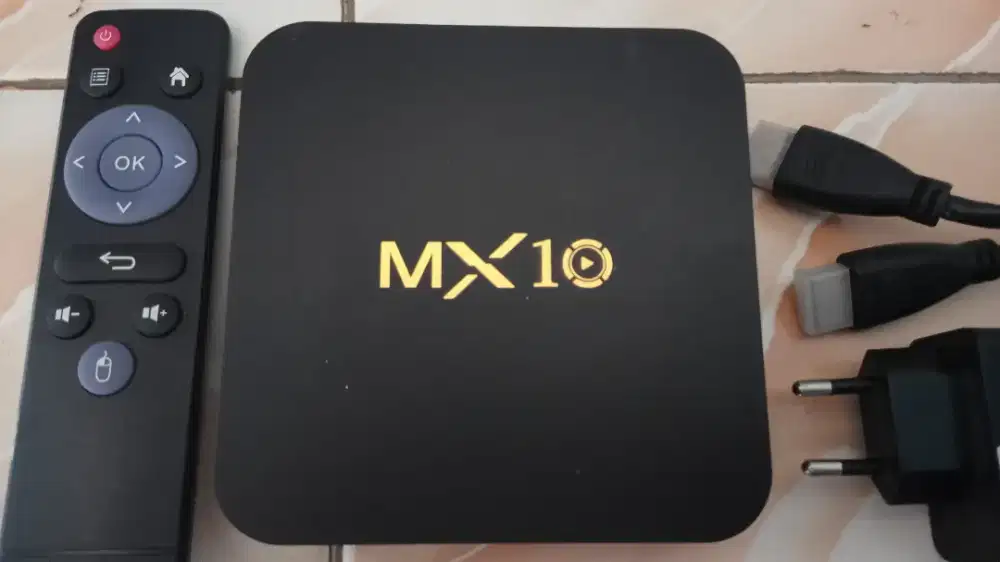 STB ANDROID MX 10 GOLD - RAM 4/32 OS 9 ULTRA HD