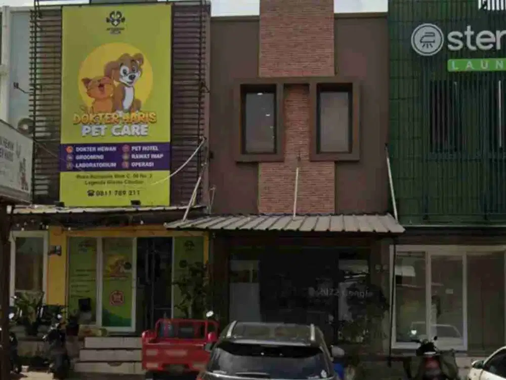 dijual ruko 2 lantai ex kantor dalam komplek perumahn legenda Cibubur