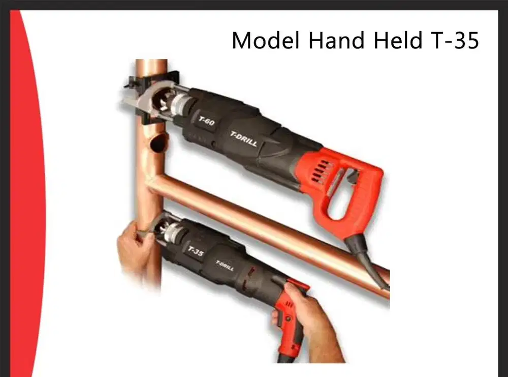 T Drill T35 Portable Collaring machine