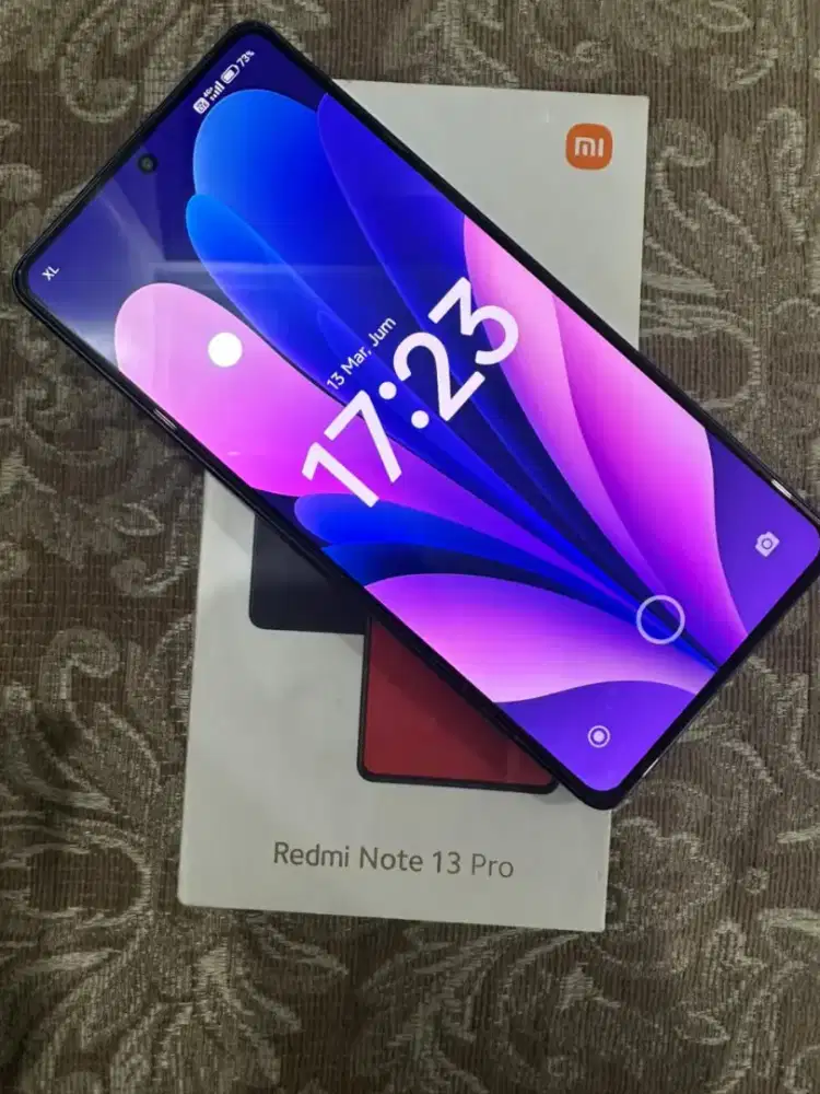 Xiaomi redmi note 13 pro 4G ram 8/256GB. Hitam, fullset, Ex Xiaomi