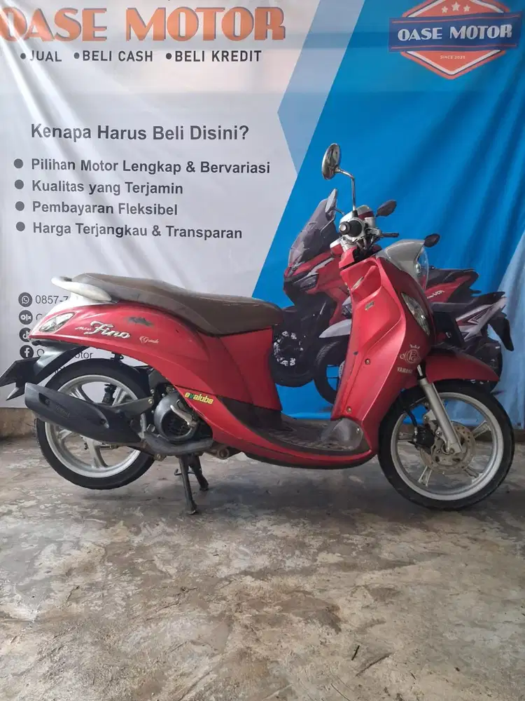 (B) Yamaha Fino 125 FI Grande Tahun 2020