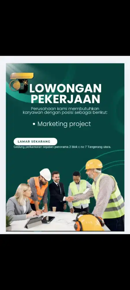 Lowongan Kerja Sales Pengadaan Barang