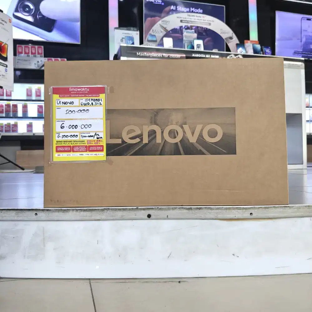 LAPTOP LENOVO BISA KREDIT SYARAT KTP SAJA
