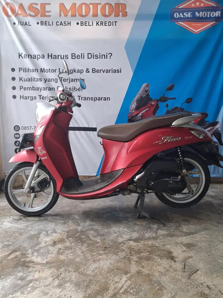 (B) Yamaha Fino 125 FI Grande Tahun 2020