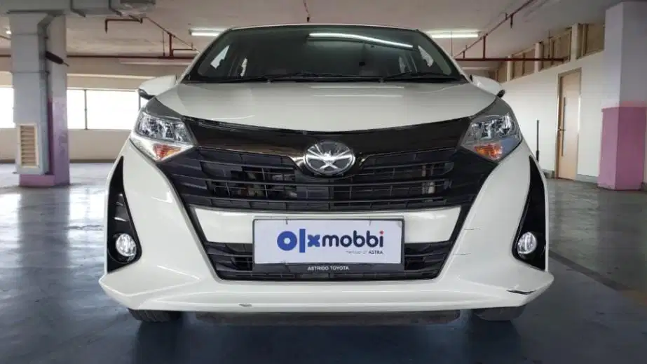 TDP 6,JT, Toyota Calya 1.2 G Bensin-MT Putih 2020