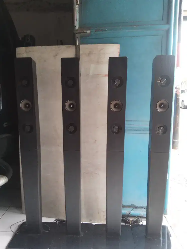 Philips Tower speaker 3 way, full ori, utuh, merk Holland Europe