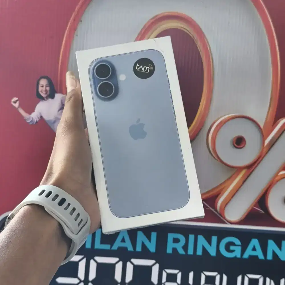 Kredit iPhone 17 256GB dapat free adaptor ORI dan juga Minyak 1ltr