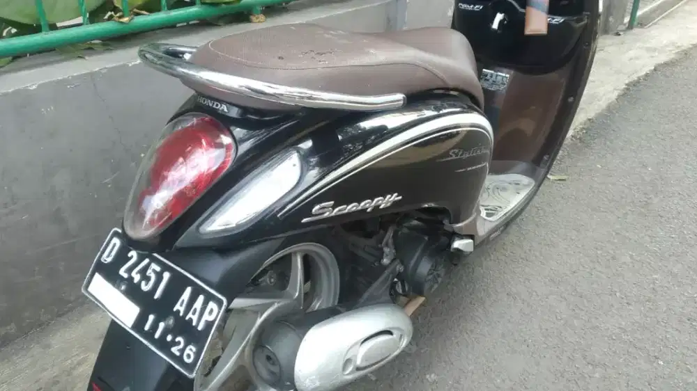 Scoopy  FI 2016 mesin bagus sekali  standaran