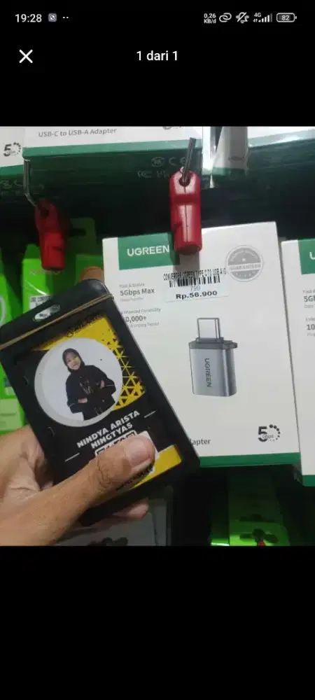Ugreen type c to usb ATLANTIS DAHSYAT