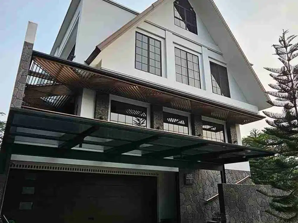 Rumah Mewah Hoek 4 Lantai Cajuputi De Park BSD – LT 425 / LB 900, Smart Home, Fully Furnished