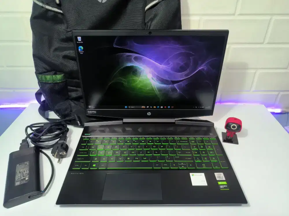Laptop HP Pavilion Gaming 15 i7-10750H 16GB 256GB SSD + Hdd1TB GTX1650