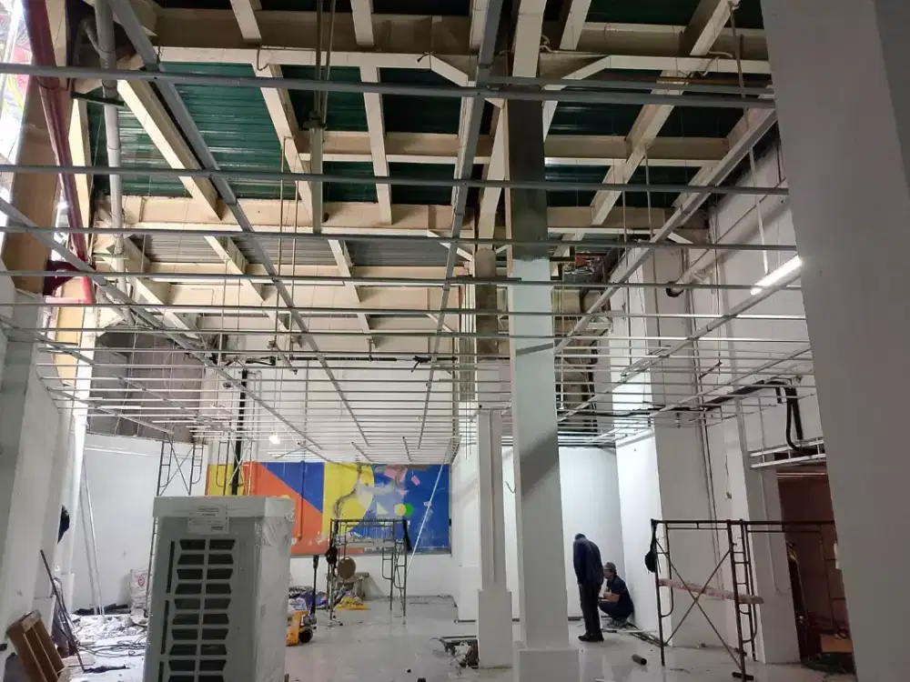 Tukang plafon, partisi, pvc