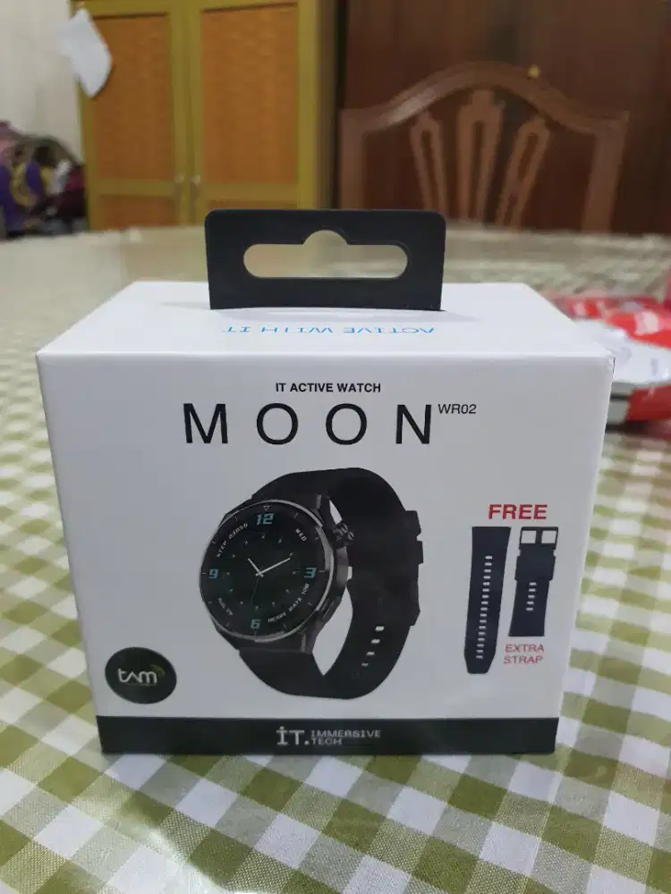 Smart watch moon WR02 garansi tam 1 tahun