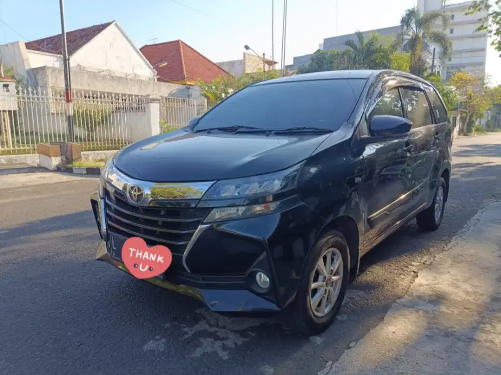 Km Low! New Avanza G 2021 AT Matic Tgn1 Surabaya Bagus Original Hitam