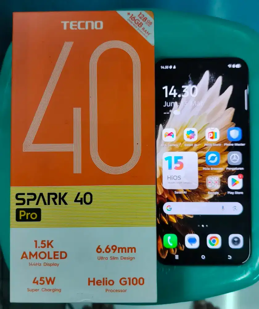 TECNO SPARK 40PRO 8+8/256Gb FULLSETT