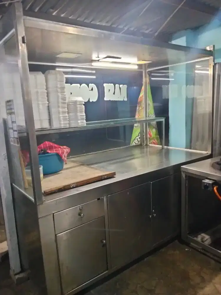 Jual Grobak stainless steel kokoh mulus Rasa baru