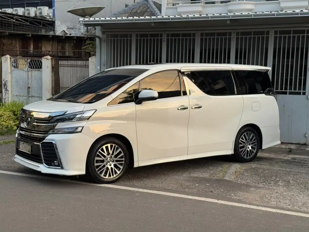 Toyota vellfire ZG PREMIUM SOUND 2015 harga cash