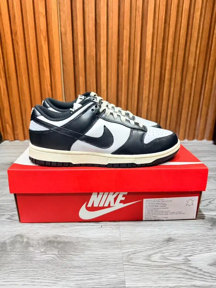 NIKE DUNK LOW VINTAGE PANDA ORIGINAL