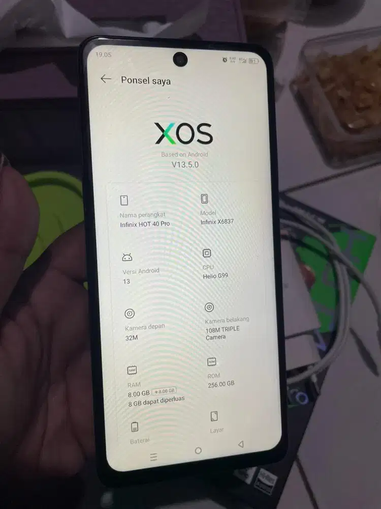 Jual santai infinix hot 40 pro