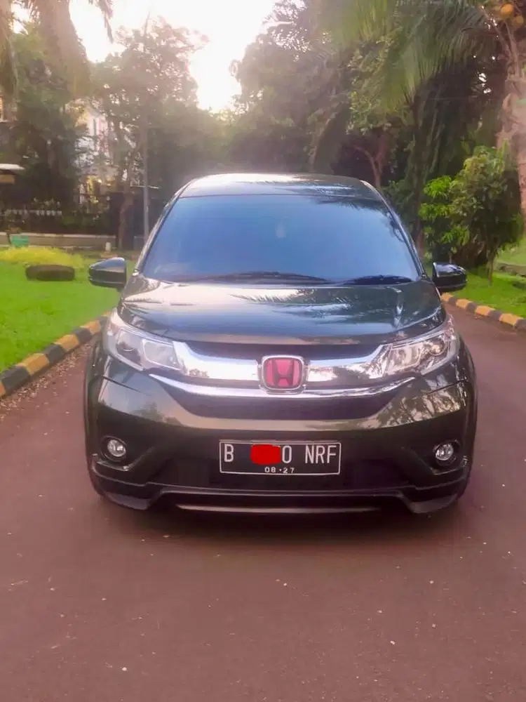[Low km 54rb] Warna Rare Honda BRV E MT Manual Prestige 2017 Hijau