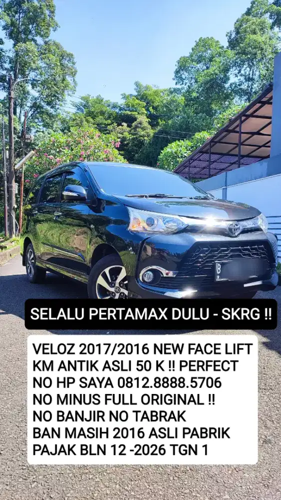 VELOZ 2017 / 2016 MANUAL KM 40K ASLI KAYAK BARU ADA 3 UNIT !!
