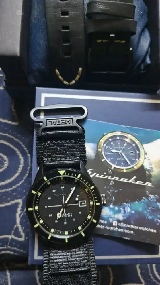 Spinnaker cahill sp 5064-01 man blak