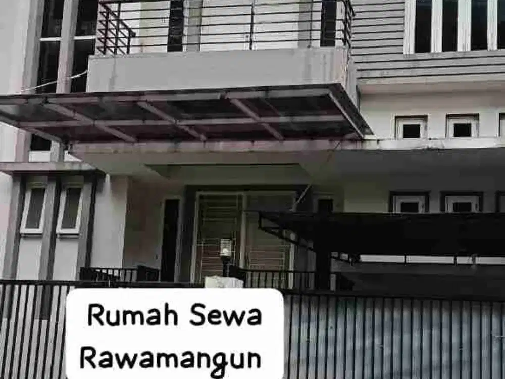 Disewakan Rumah Strategis Siap Huni di Rawamangun Jakarta Timur