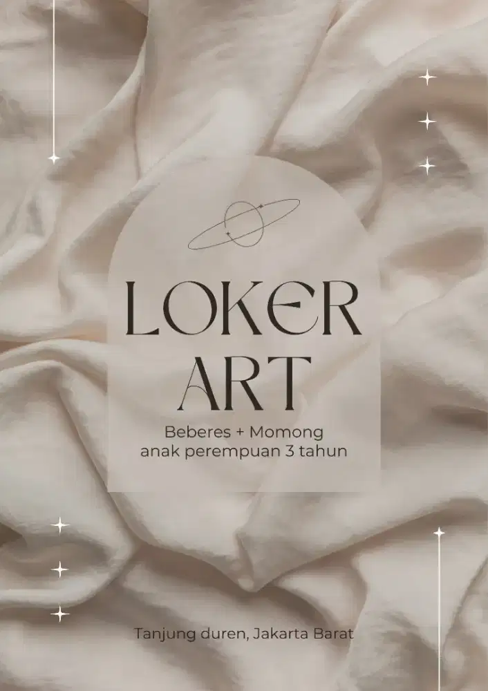 Lowongan Pekerjaan ART