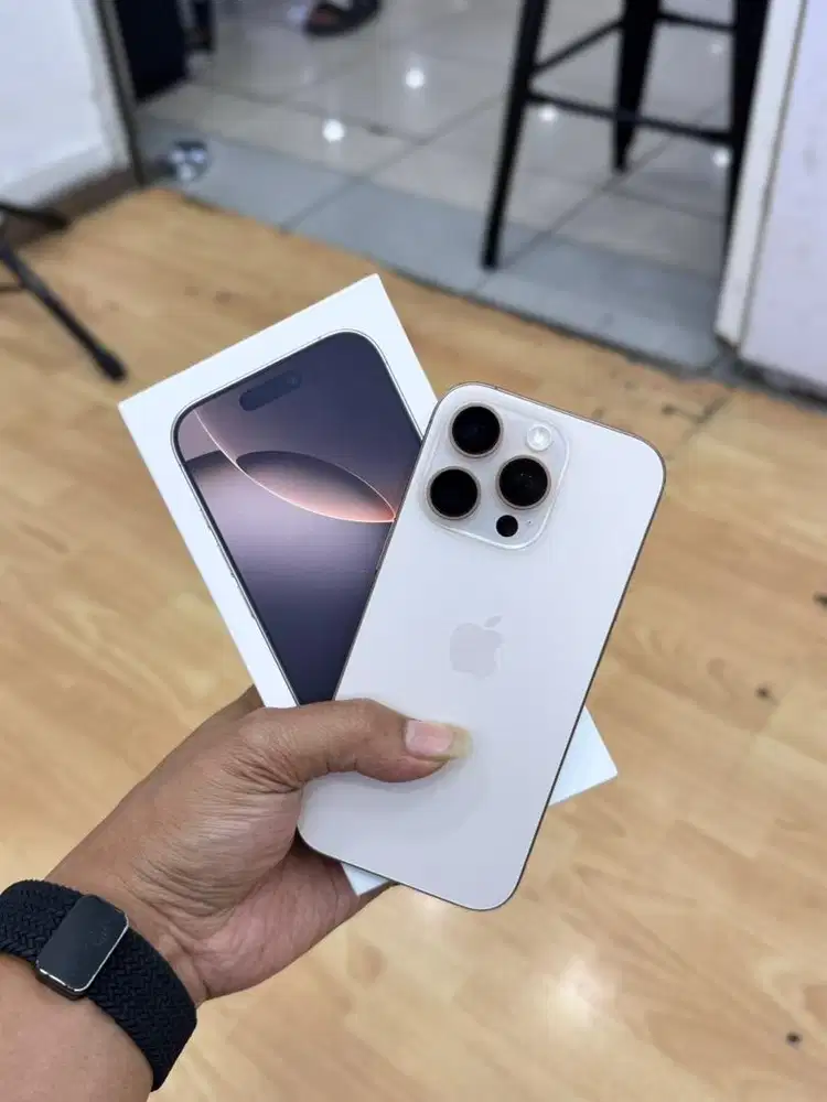 Iphone 16 pro 128Gb desert titanium second ibox bh 90% garansi on