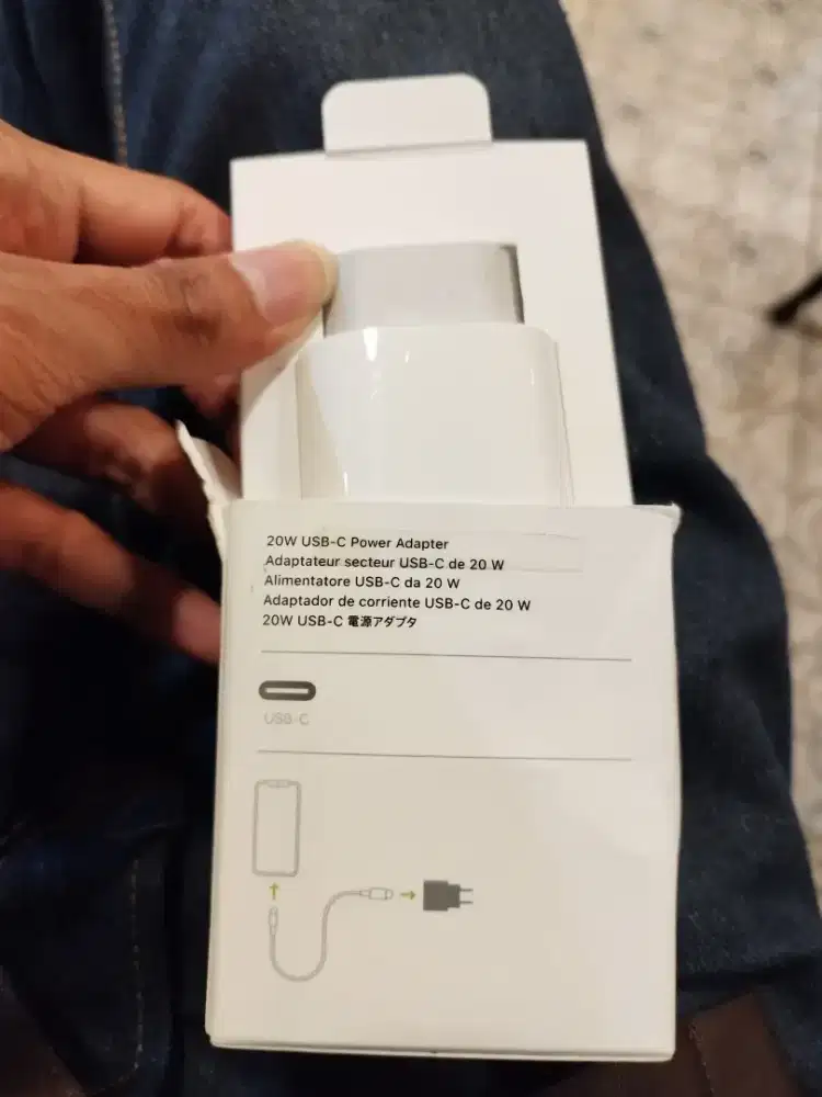 Adaptor iPhone Original iBox, Serial Number Tembus Sesuai Gambar
