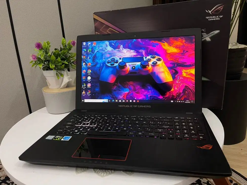 Asus ROg gaming lengkap dos core i7 vga invidia
